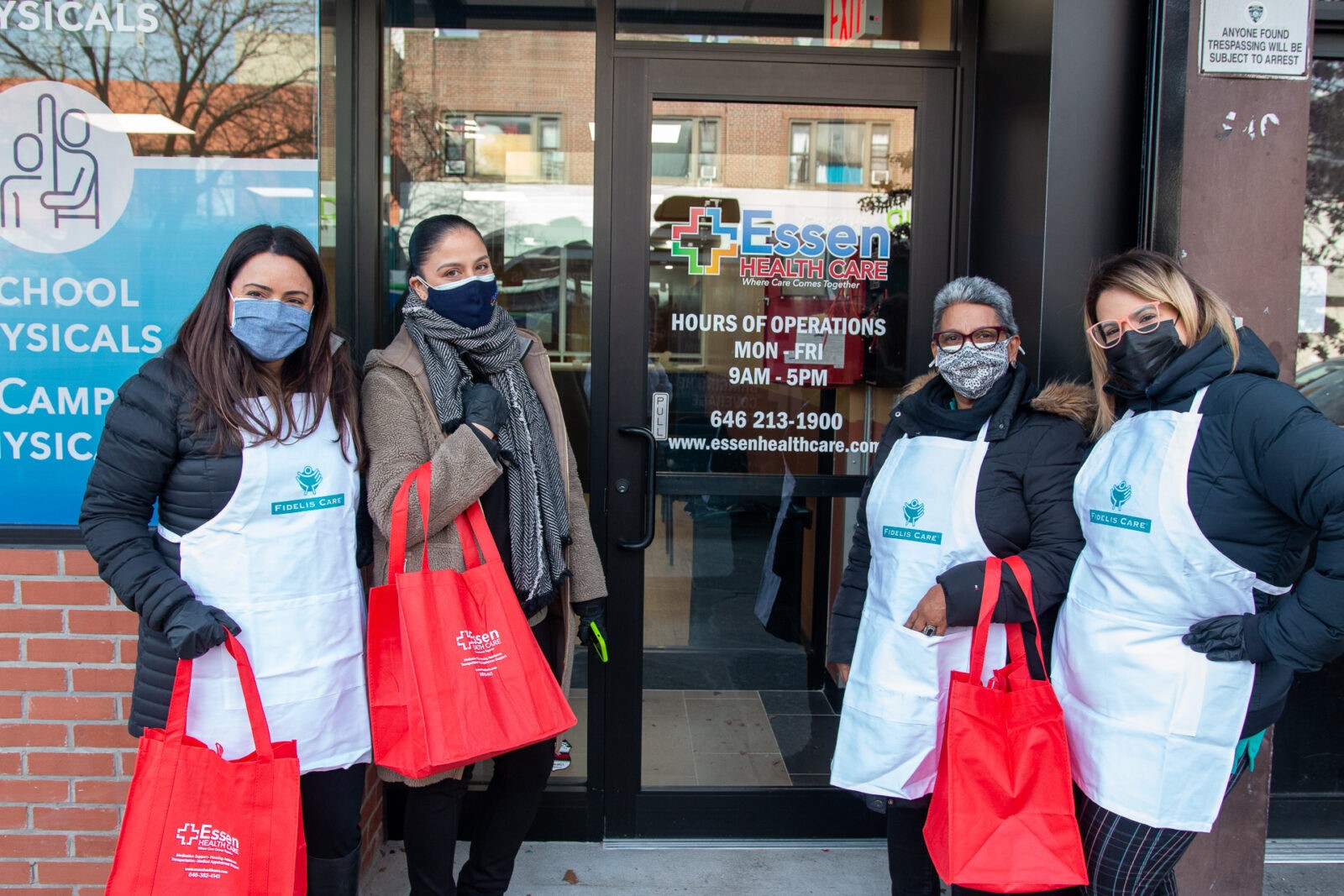Essen Health Care proudly partners with Rethink Food and Fidelis Care to provide free meals and COVID19 tests to Bronx residents in December